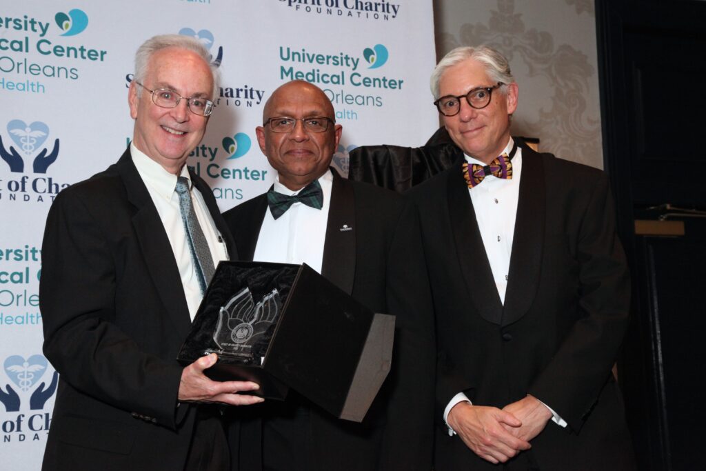 Dr. Raju Thomas Winner of 2021 Spirit of Charity Award